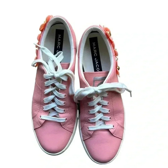 MARC JACOB DAISY STUD WOMEN’S LEATHER SNEAKERS SIZE 41/ US 11 - Picture 7 of 13